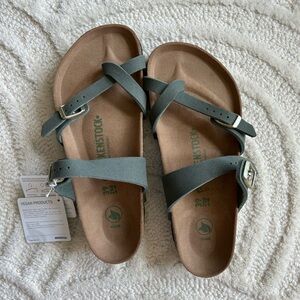 NWT Sage Green Mayari Birkenstocks